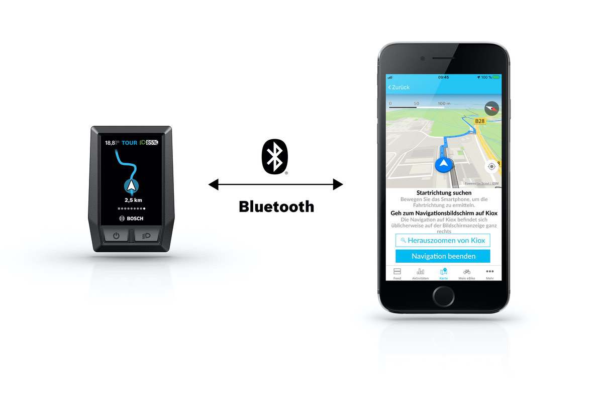 Direkter Austausch via Bluetooth